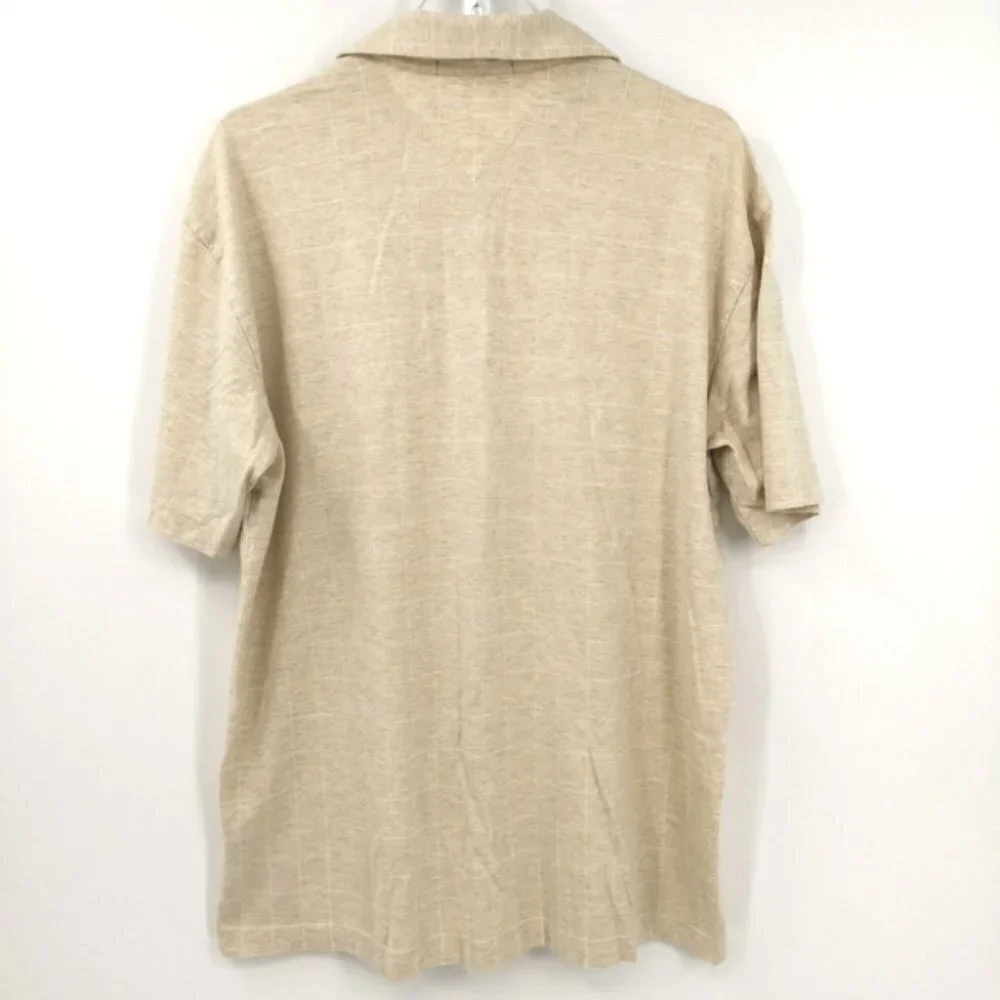 Tommy Hilfiger Men's L Button Down Cotton Shirt - Picture 8 of 10